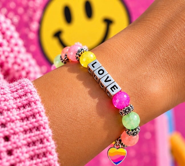 Colorful Love armband