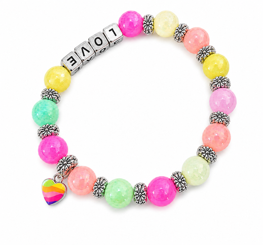 Colorful Love armband