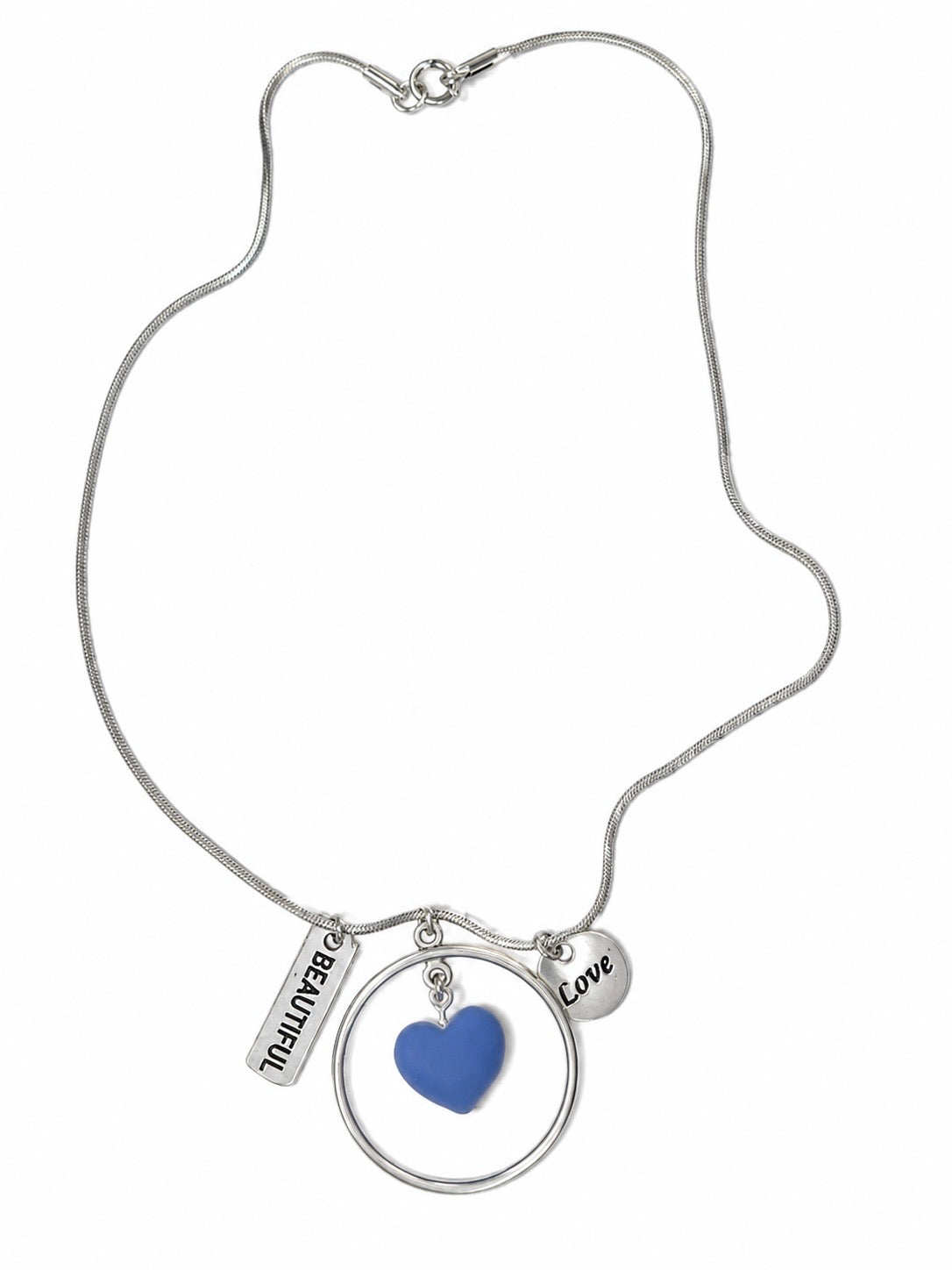 Heart & Words Necklace