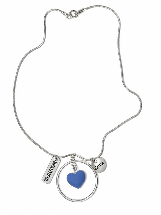 Heart & Words Necklace