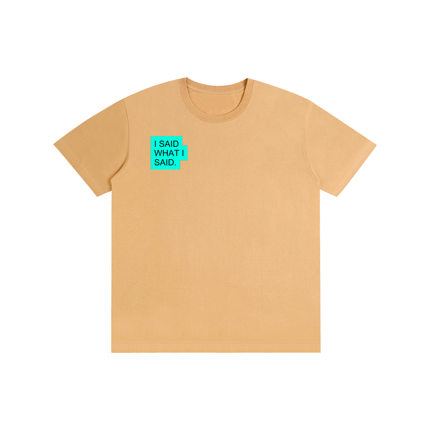 Don't chase: Pure Cotton Unisex T-Shirt