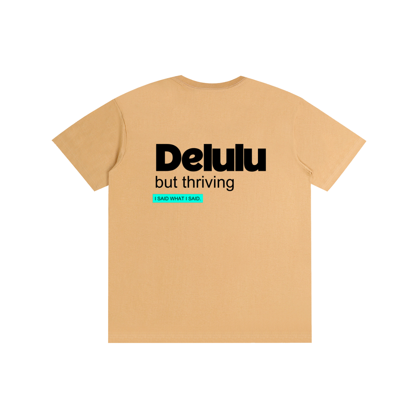 Delulu: Pure Cotton Unisex T-Shirt