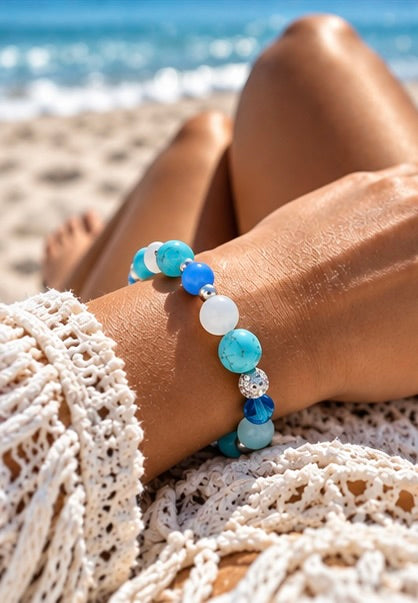 Aqua Glow armband