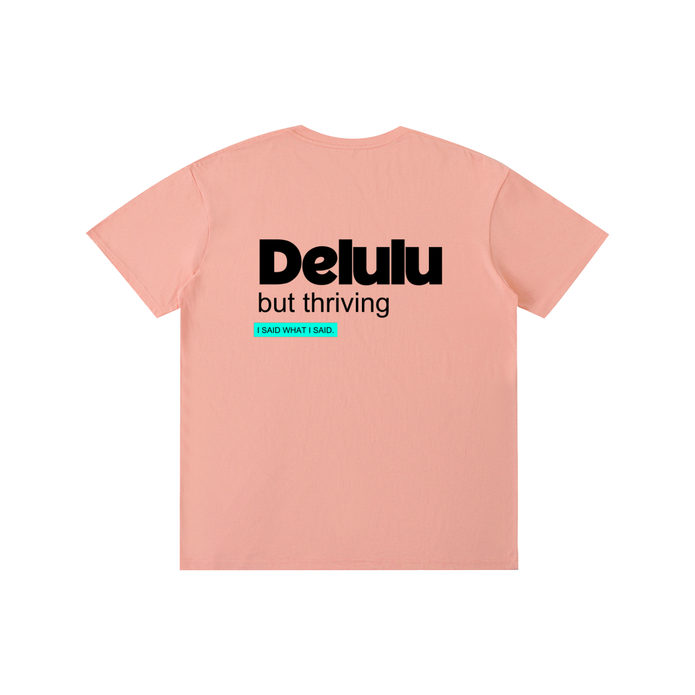 Delulu: Pure Cotton Unisex T-Shirt