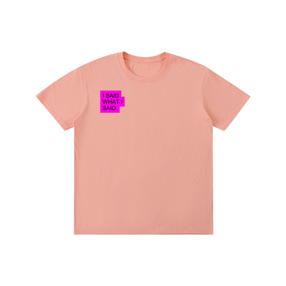Be carefull: Pure Cotton Unisex T-Shirt