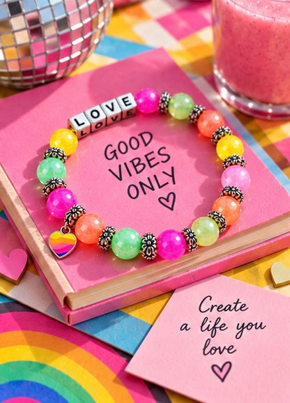 Colorful Love armband