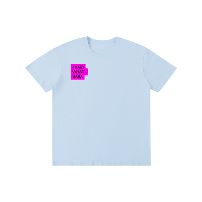 Be carefull: Pure Cotton Unisex T-Shirt