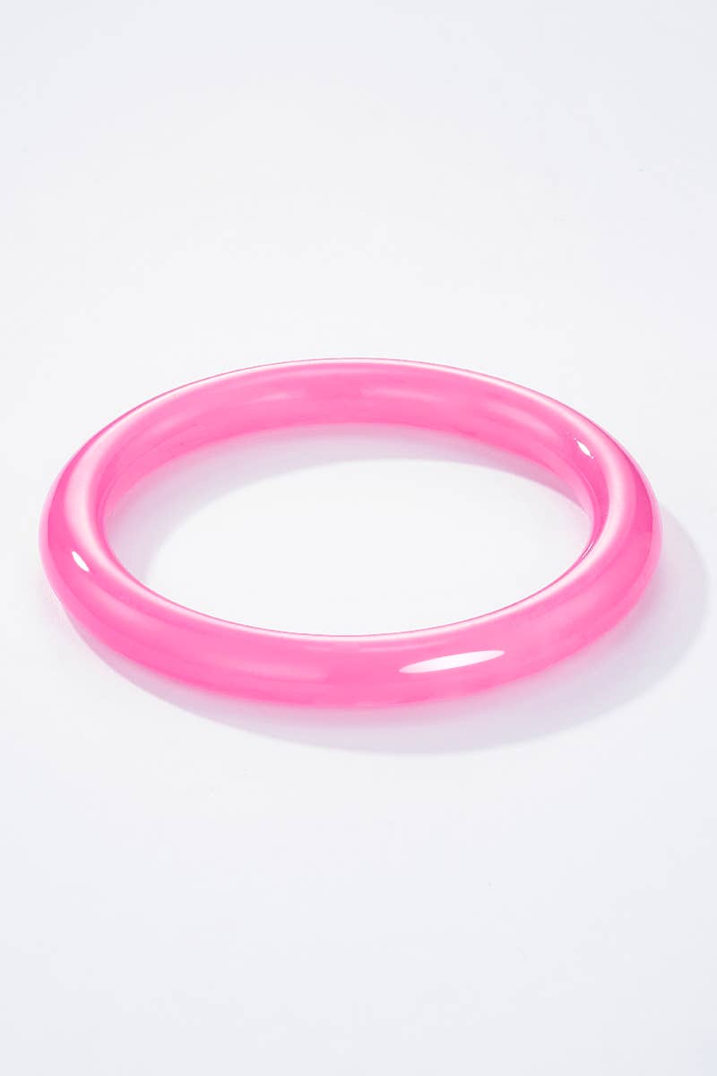 Roze armband van roestvrij staal