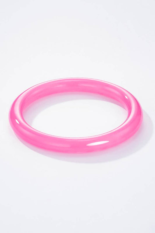 Roze armband van roestvrij staal