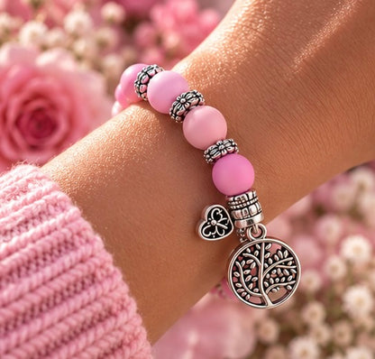 Pink Blossom armband