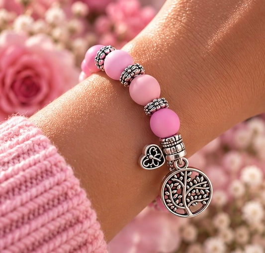 Pink Blossom armband