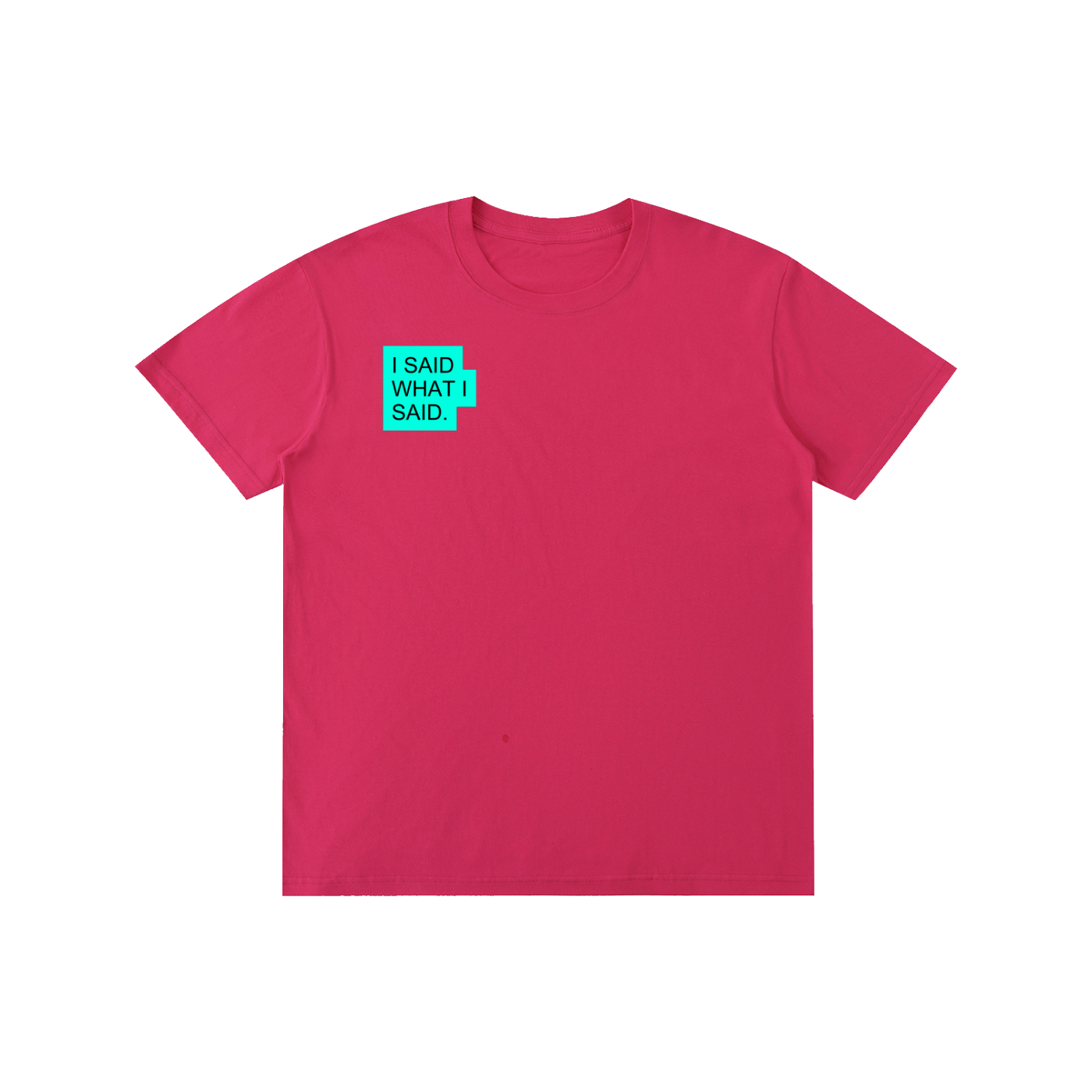 Don't chase: Pure Cotton Unisex T-Shirt