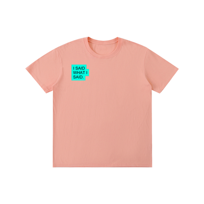 Don't chase: Pure Cotton Unisex T-Shirt