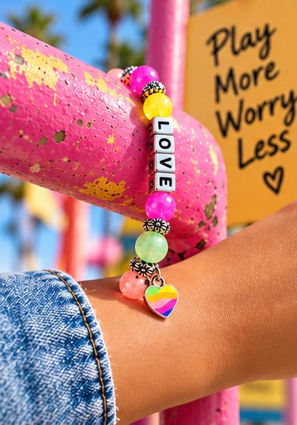 Colorful Love armband