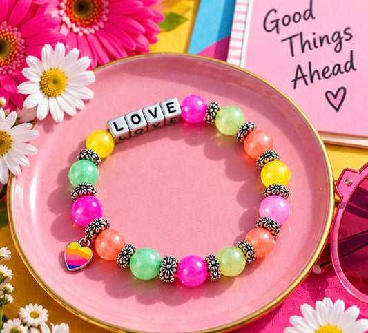 Colorful Love armband