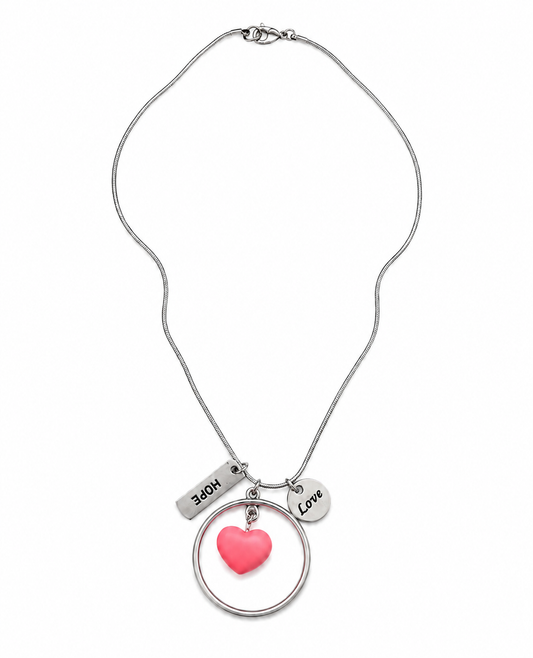 Heart & Words Necklace