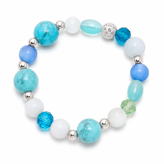 Aqua Glow armband
