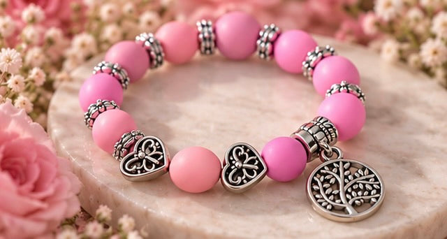 Pink Blossom armband