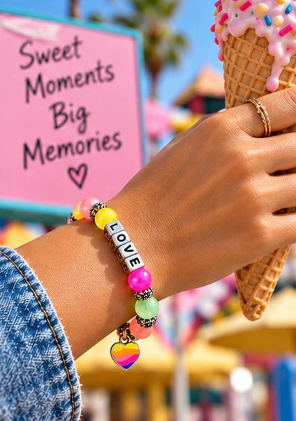 Colorful Love armband