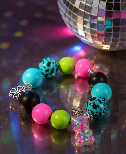 Neon Rebel armband