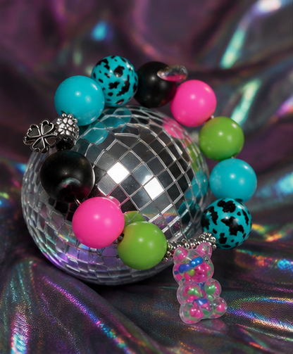 Neon Rebel armband