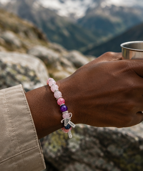 Love Bracelet | Rozenkwarts
