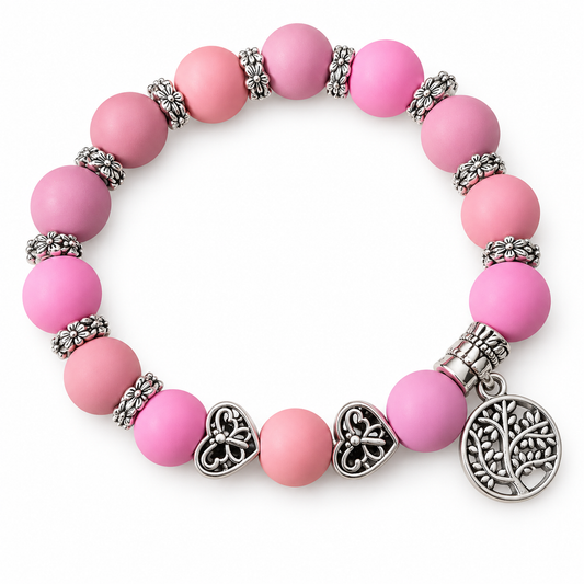 Pink Blossom armband