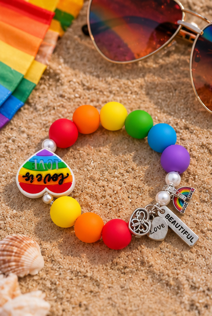 Rainbow Unity armband