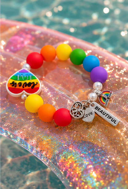 Rainbow Unity armband