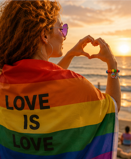 Rainbow Unity armband