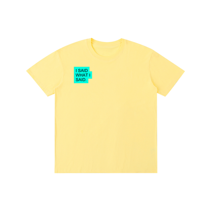 Don't chase: Pure Cotton Unisex T-Shirt