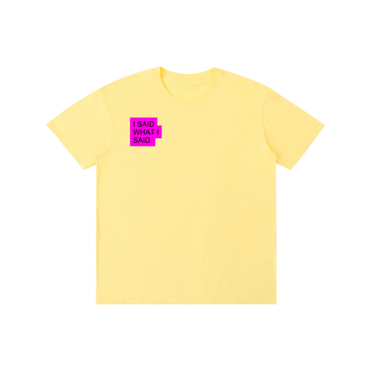 Be carefull: Pure Cotton Unisex T-Shirt